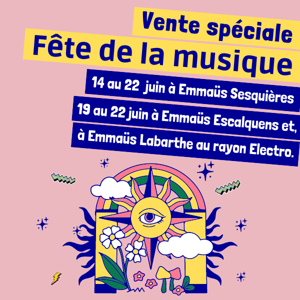 Vente spéciale  » Fête de la musique « 