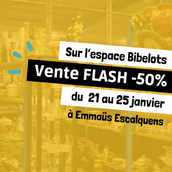 Vente flash -50%