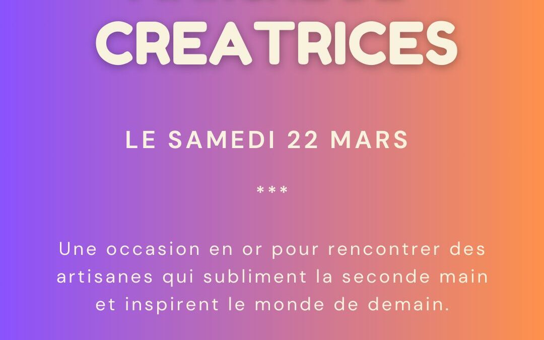 Un marché de créatrices