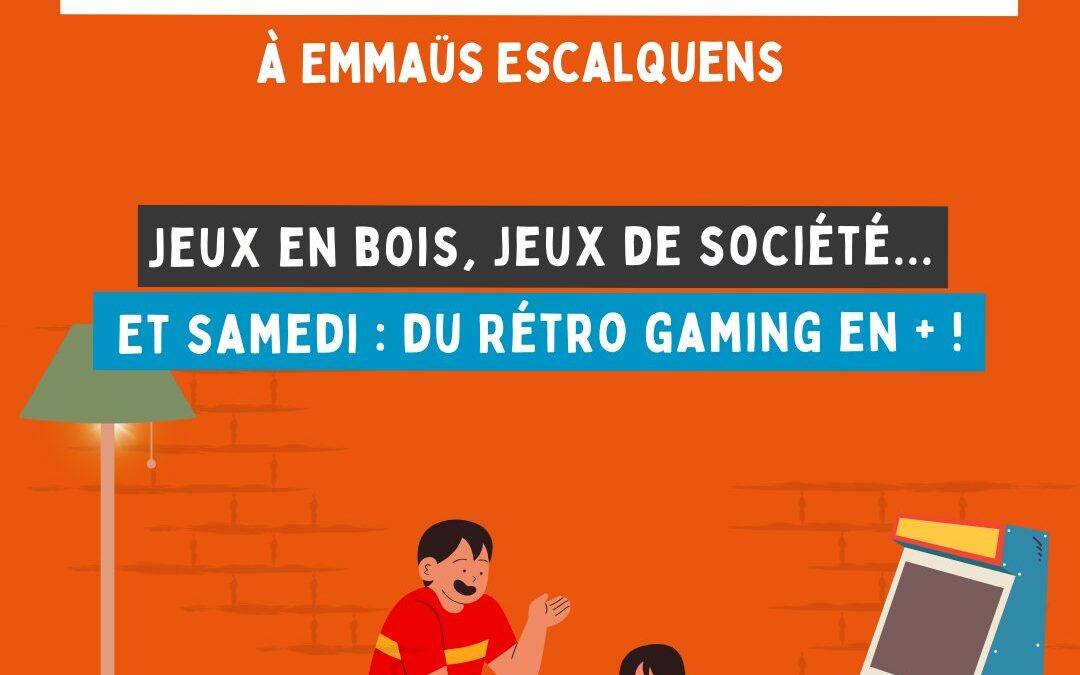 Semaine du jeu à Emmaüs Escalquens